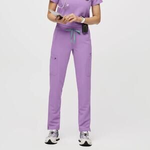 FIGS Yola Skinny Scrub Pants XSP EUC